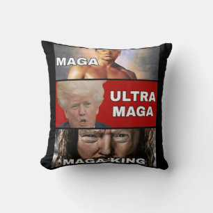 Cojín Decorativo Anti Joe Biden Ultra Maga El Regreso De La Gran