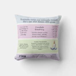 Cojín Decorativo ANTI-STRESS RELAX CALM Meditation PEACE