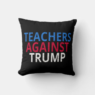 Cojín Decorativo Anti-Trump - Maestros Contra Trump