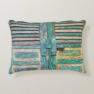 Cojín Decorativo antigua puerta de madera de época