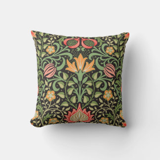 Cojín Decorativo Antigüedad floral persa William Morris