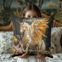 Antiguo cuento de hadas Golden Unicorn Fantasy Peg