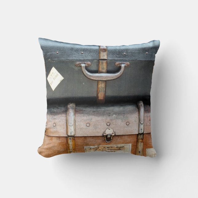 COJÍN DECORATIVO ANTIGUO INGLATERRA (Anverso)