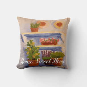 Cojín Decorativo Antiguo País Francés Sunny Estanques Al Aire Libre