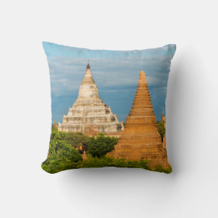 Cojín Decorativo Antiguos Templos y Pagodas Bagan