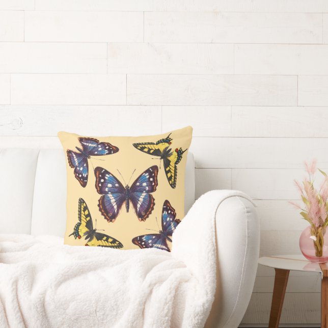 Cojín Decorativo Antique Butterfly  (Sofá)