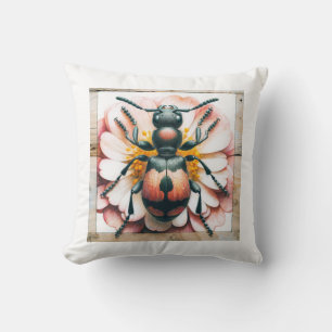 Cojín Decorativo Antlike Flower Beetle 030624IREF121 - Watercolor