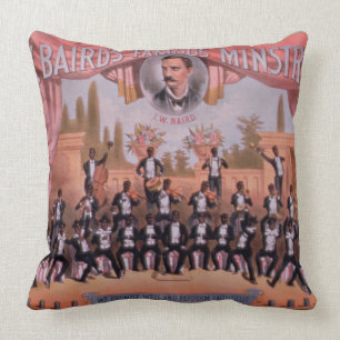 Cojín Decorativo Anuncio para 'los trovadores Famous de I.W.