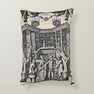 Cojín Decorativo "Anuncios de café de época"