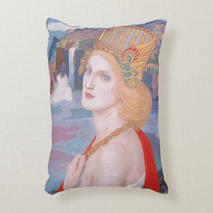 Cojín Decorativo Aoife, c. 1914 por John Duncan