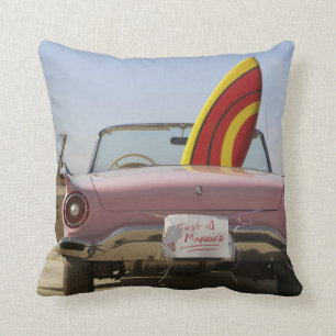 Cojín Decorativo Apenas Rótulo y tabla hawaiana casados