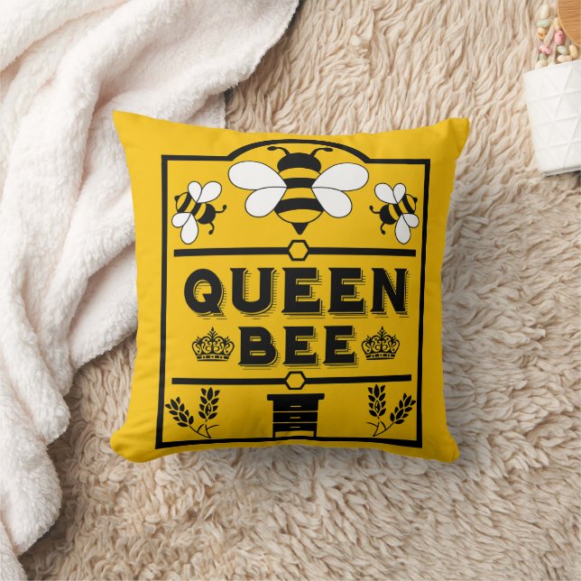 Cojín Decorativo Apiary Honey Queen Bee (Manta)