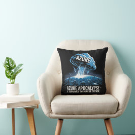 Cojín Decorativo Apocalipsis de Azure - Sobreviví al Gran Apagón