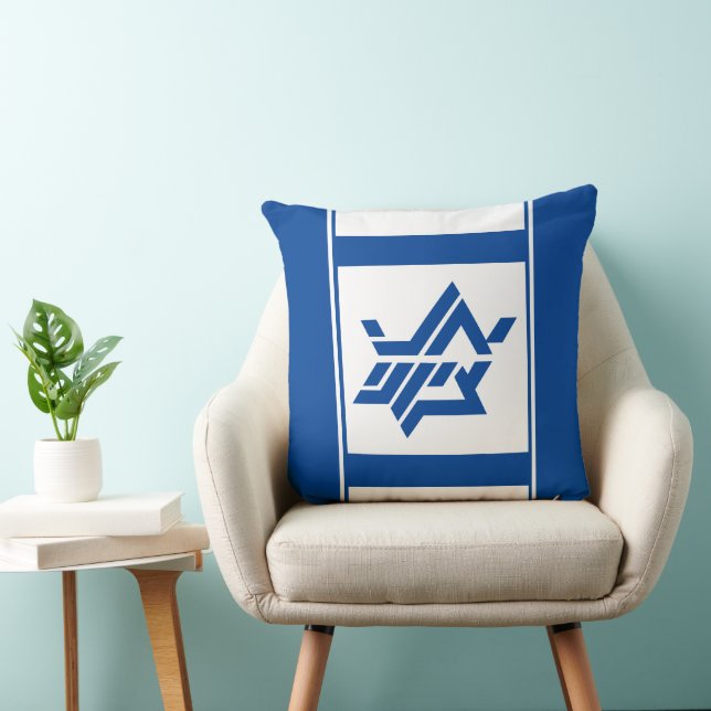 COJÍN DECORATIVO APOYAR A ISRAEL (Silla)