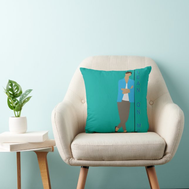 Cojín Decorativo Apóyate En Mí (Silla)