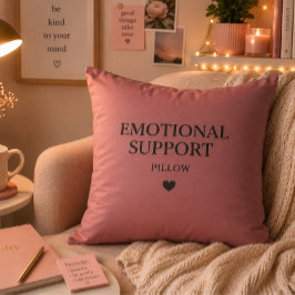 Cojín Decorativo Apoyo Emocional Oficial