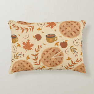 Cojín Decorativo Apple Pie Autumn: Gráficos de época