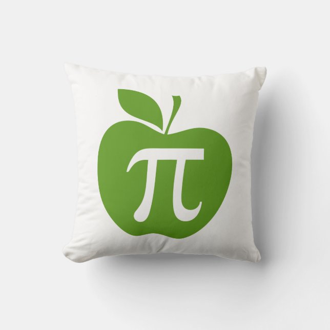 Cojín Decorativo Apple verde pi (Anverso)