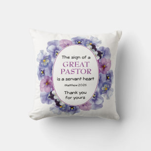 Cojín Decorativo Apreciación del Pastor Floral