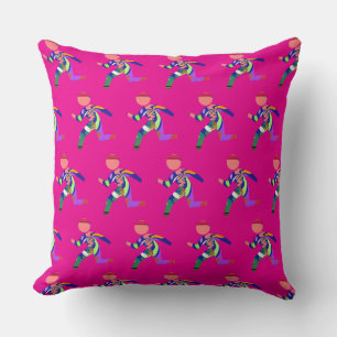 Cojín Decorativo Apresúrate Apresúrate Rosa Profundo