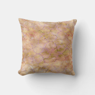 COJÍN DECORATIVO APRICOT GOLD ART DECO MARBLE CUSHION