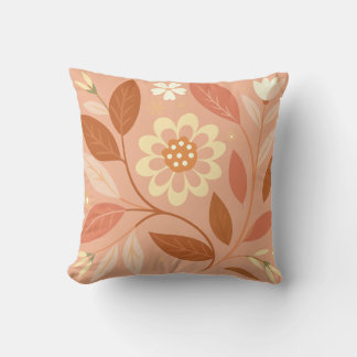 Cojín decorativo Apricot Rubor Floral Garden
