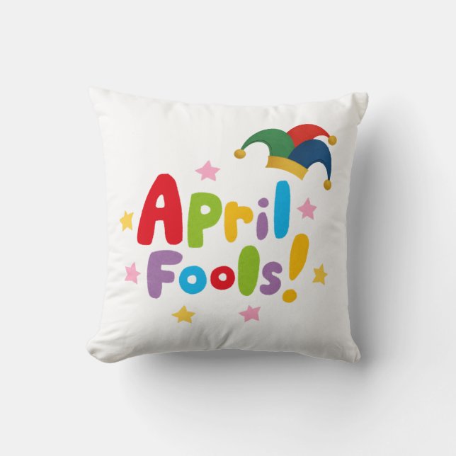 Cojín Decorativo April Fools (Anverso)