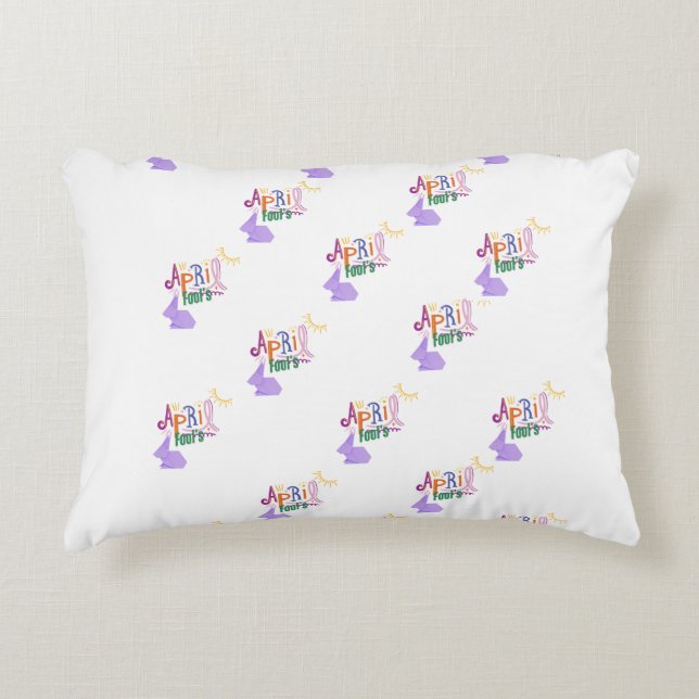 Cojín Decorativo April Fools'  (Anverso)