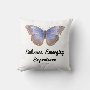 Cojín Decorativo Aprovechar la nueva experiencia mariposa