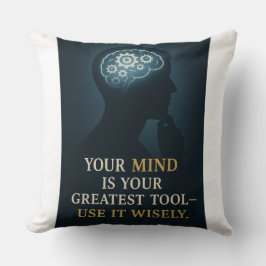 Cojín Decorativo Aproveche el poder de su mente