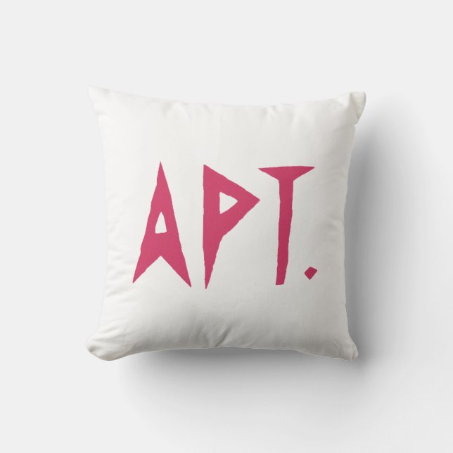 Cojín Decorativo APT. Inicio del juego de arte (Anverso)