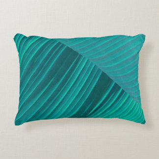 Cojín Decorativo Aqua Banana Leaf