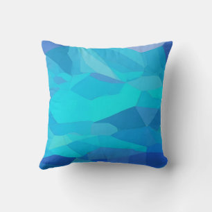 Cojín Decorativo Aqua Blue Shades Pillow