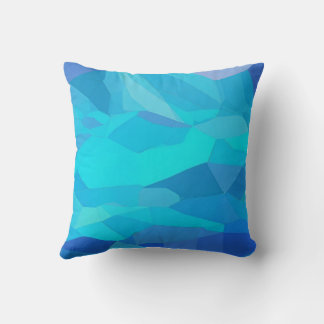 Cojín Decorativo Aqua Blue Shades Pillow