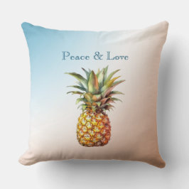 Cojín Decorativo Aqua Cream Happy Tropical Pineapple