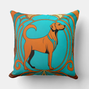 Cojín Decorativo Aqua Deco Naranja Dog