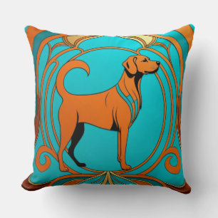 Cojín Decorativo Aqua Deco Naranja Dog