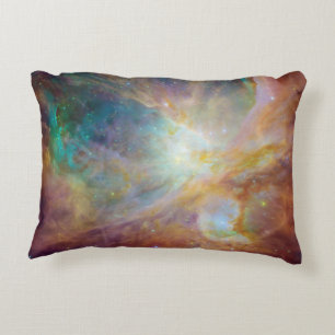 Cojín Decorativo Aqua Green Orion Nebula