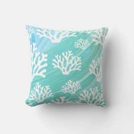 Cojín Decorativo Aqua Ocean Coral Sealife