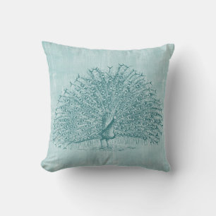 Cojín Decorativo Aqua Peacock