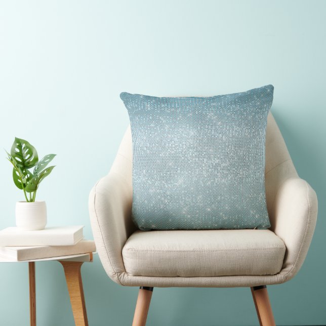 Cojín Decorativo Aqua Sparkle (Silla)