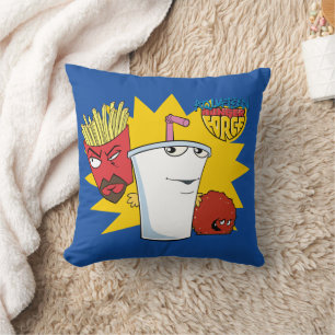 Cojín Decorativo Aqua Teen Hunger Force Explosive Graphic