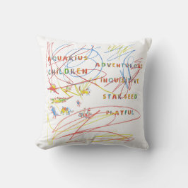 Cojín Decorativo Aquarius Child Zodiac Pillow