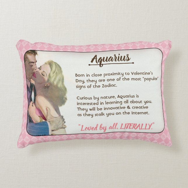 Cojín Decorativo Aquarius Pillow (Anverso)