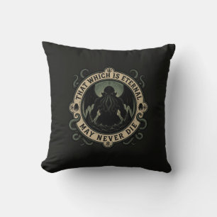 Cojín Decorativo Aquello Que Es Eterno Nunca Puede Morir Vintage Ct