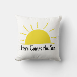 Cojín Decorativo aquí viene el sol