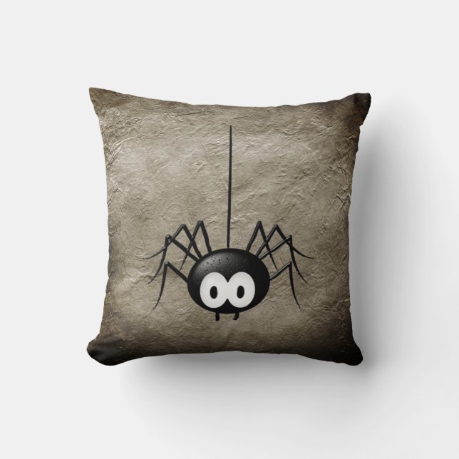Cojín Decorativo ¡Araña divertida Pillow! (Anverso)