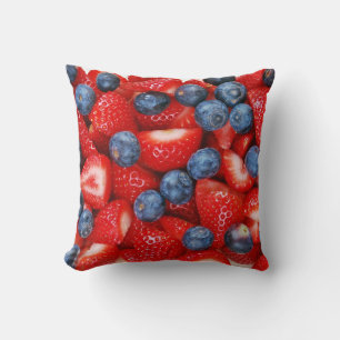 Cojín Decorativo Arándanos y fresas