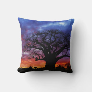 Cojín Decorativo árbol baobab africano, Adansonia digitata, 2