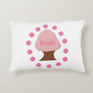 Cojín Decorativo Árbol de cerezas japonés Hanami